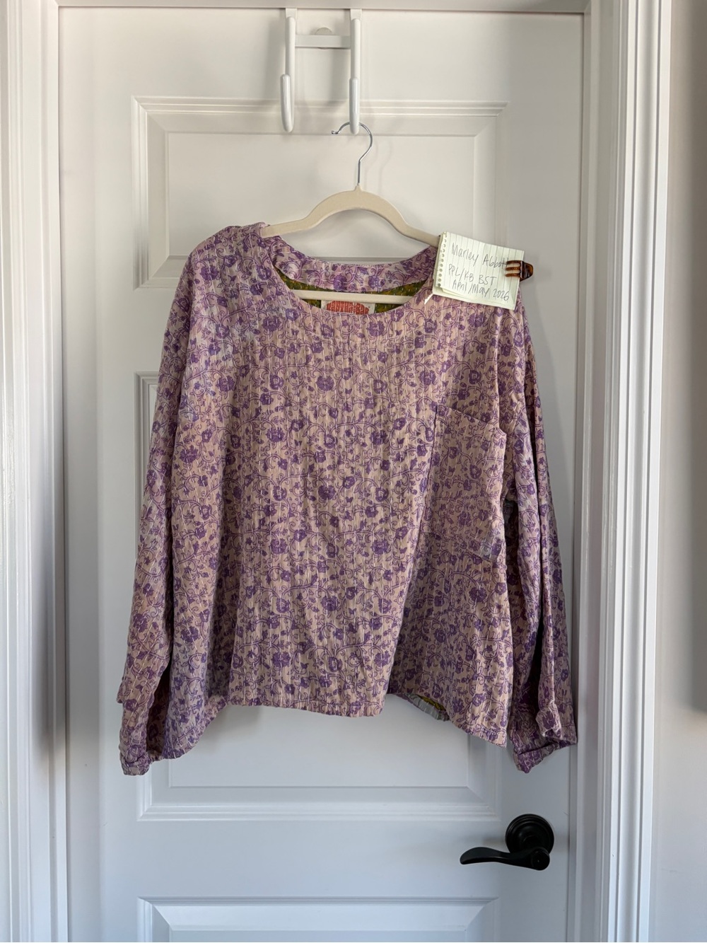 Kantha Bae Wanderer Pocket Top